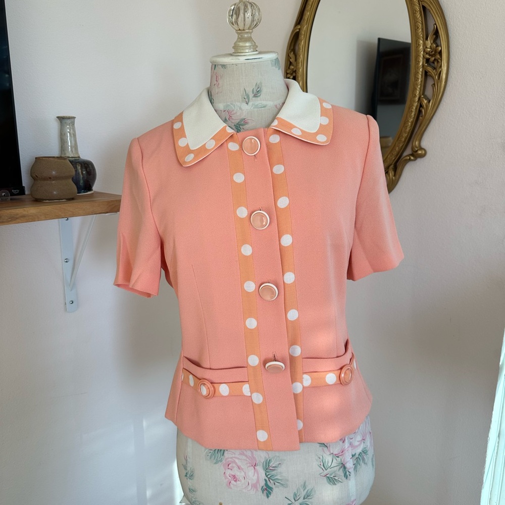 Vintage Vivida Women’s Button Up Blouse